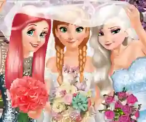 Bride and Bridesmaides Dress up — безплатна онлайн игра