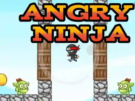 Angry Ninja — безплатна онлайн игра