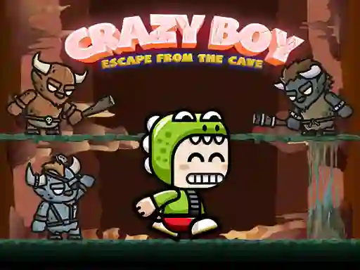 Crazy Boy Escape From The Cave — безплатна онлайн игра