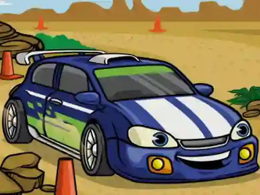 Racing Cartoons Jigsaw — безплатна онлайн игра