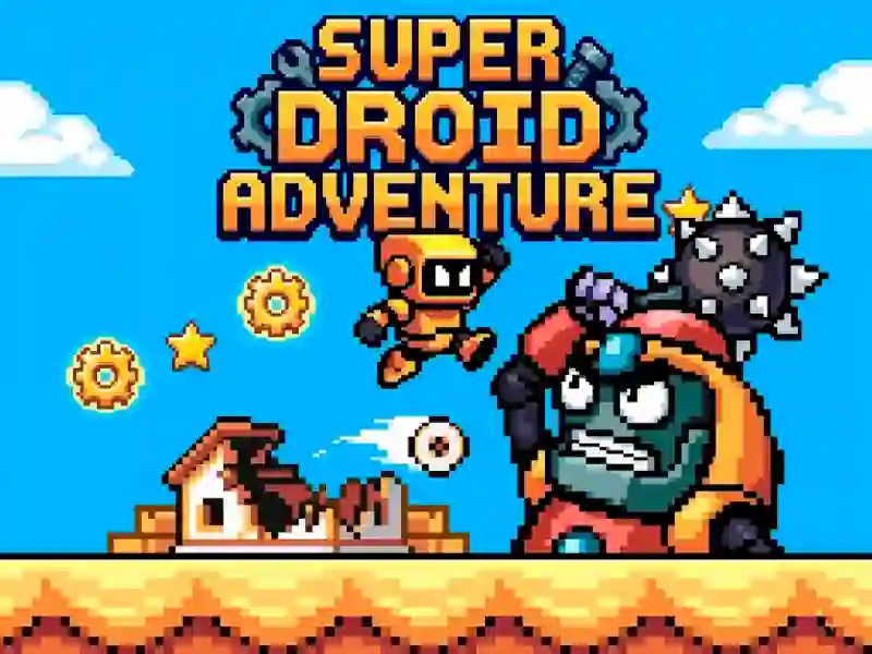 Super Droid Adventure — безплатна онлайн игра