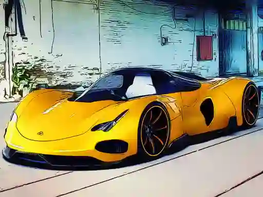 Futuristic Car Models — безплатна онлайн игра