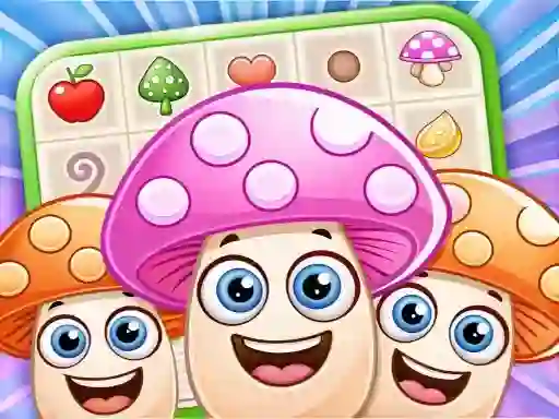 Mushroom Fever Match 3 — безплатна онлайн игра