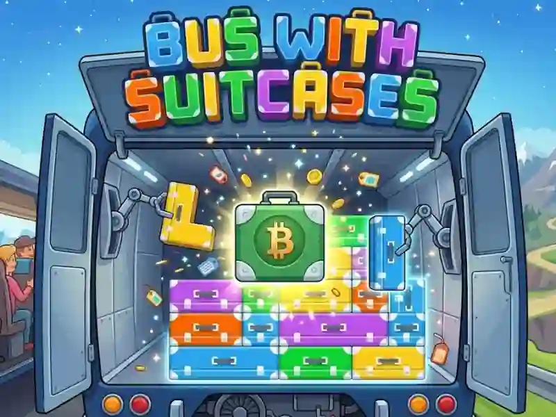 Bus With Suitcases — безплатна онлайн игра