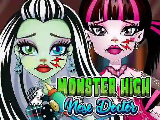Monster High Nose Doctor — безплатна онлайн игра