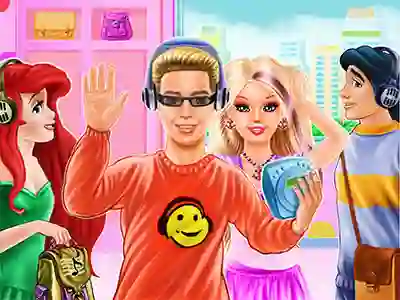 Princesses High School Trends — безплатна онлайн игра