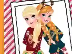 Sisters Ugly Xmas Sweater — безплатна онлайн игра