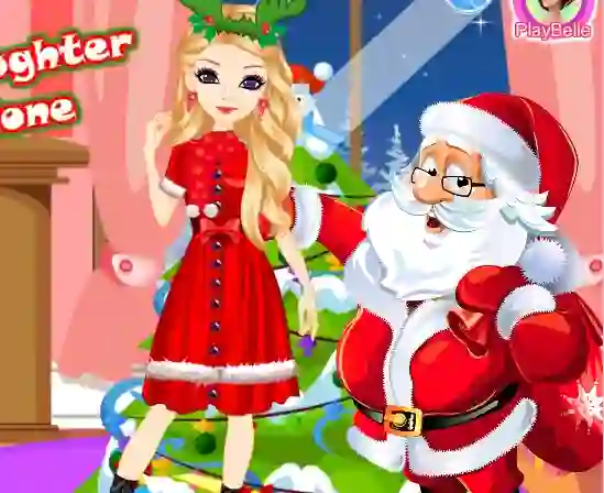 Santa's Daughter Home Alone — безплатна онлайн игра