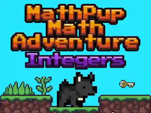 MathPup Math Adventure Integers — безплатна онлайн игра