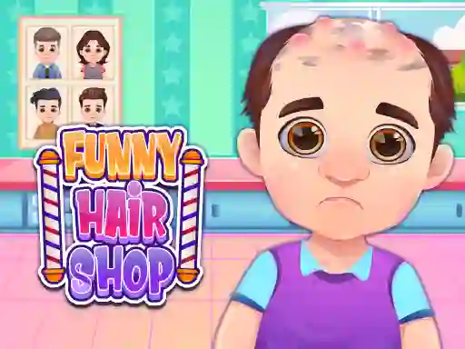 Funny Hair Salon — безплатна онлайн игра