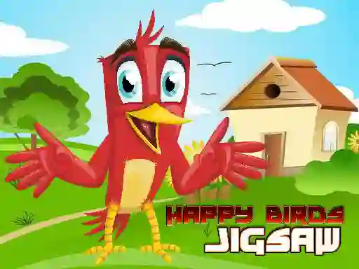 Happy Birds Jigsaw — безплатна онлайн игра