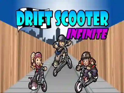 Drift Scooter Infinite — безплатна онлайн игра