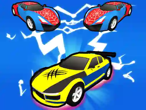 Superhero Car Merge Master — безплатна онлайн игра