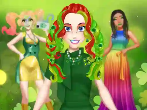 St Patrick's Day Princess Challenge — безплатна онлайн игра
