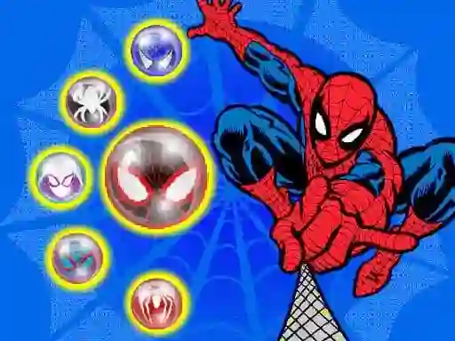Spiderman Bubble Shooter — безплатна онлайн игра