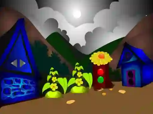 Blue house bird escape — безплатна онлайн игра