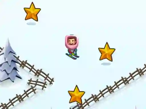 Skibidi ZigZag Snow Ski — безплатна онлайн игра