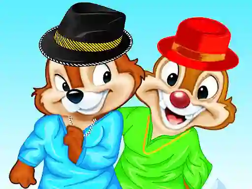 Chip n Dale Dressup — безплатна онлайн игра