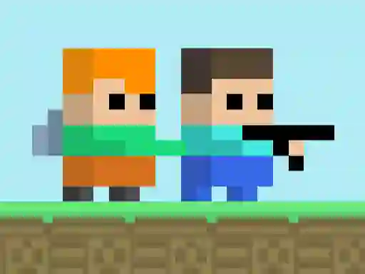 Minescrafter Steve and Alex — безплатна онлайн игра