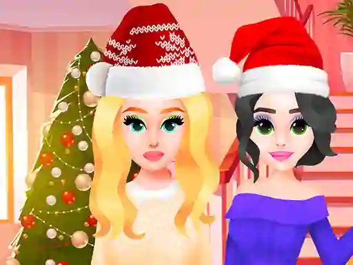 Christmas Party Girls — безплатна онлайн игра