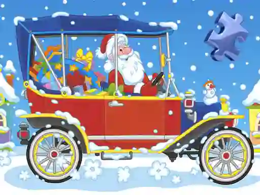 Christmas Cars Jigsaw — безплатна онлайн игра