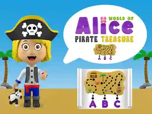 World of Alice Pirate Treasure — безплатна онлайн игра