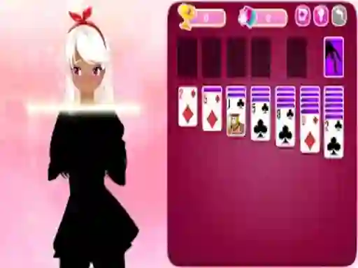 Solitaire Girls 2 — безплатна онлайн игра