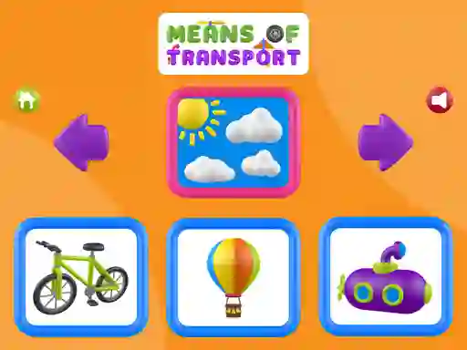 Means Of Transport — безплатна онлайн игра