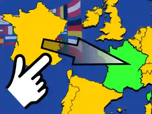 Scatty Maps Europe — безплатна онлайн игра