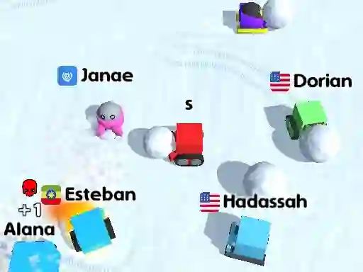 Snow War.io — безплатна онлайн игра