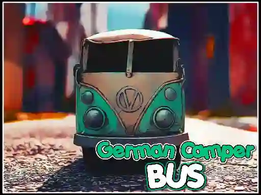 German Camper Bus — безплатна онлайн игра