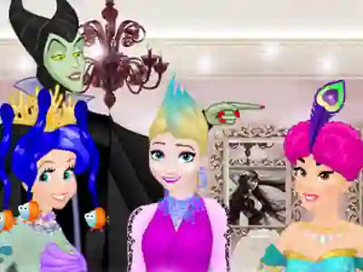 Princess April Fools Hair Salon — безплатна онлайн игра