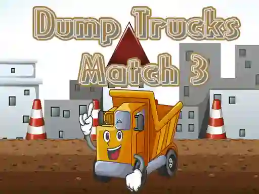 Dump Trucks Match 3 — безплатна онлайн игра