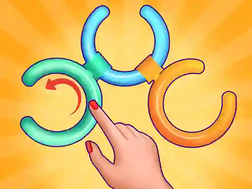 Untangle Rings Master — безплатна онлайн игра