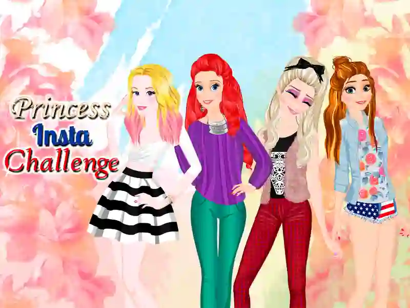 Princesses: Instagram Challenge — безплатна онлайн игра