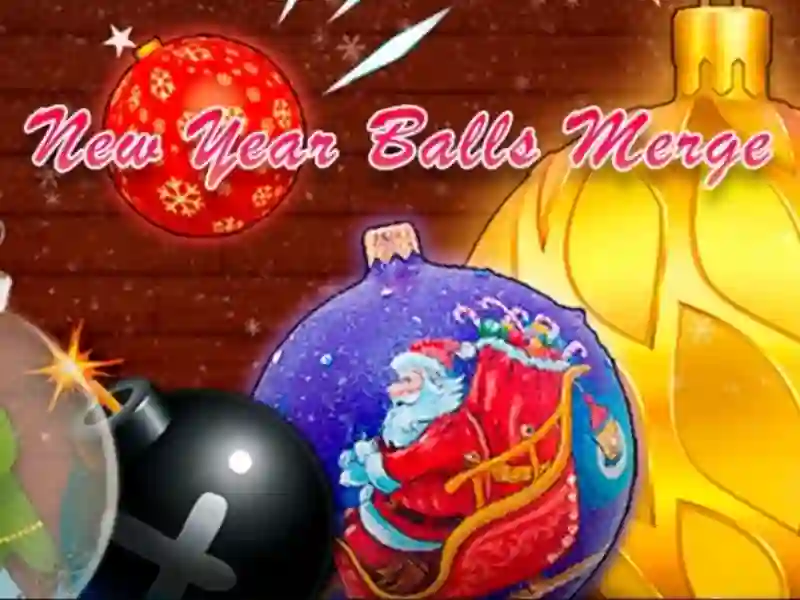 New Year Balls Merge — безплатна онлайн игра