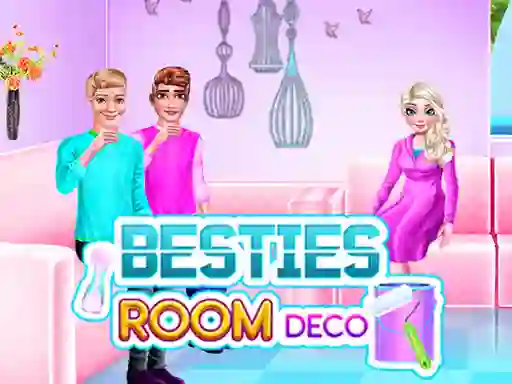 Besties Room Deco — безплатна онлайн игра