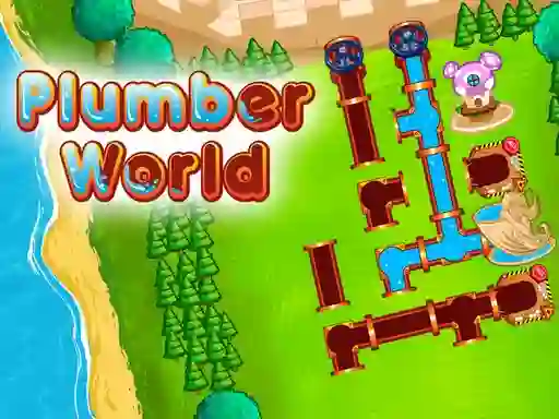 Plumber World — безплатна онлайн игра
