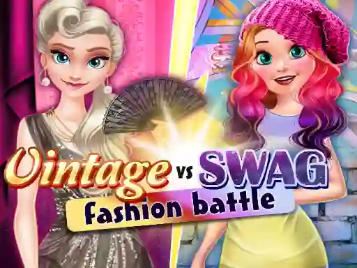 Vintage vs Swag: Fashion Battle — безплатна онлайн игра