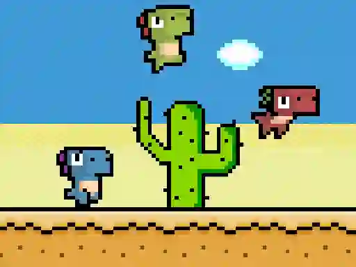Pixel Dino Run — безплатна онлайн игра