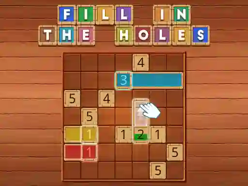 Fill In the holes — безплатна онлайн игра