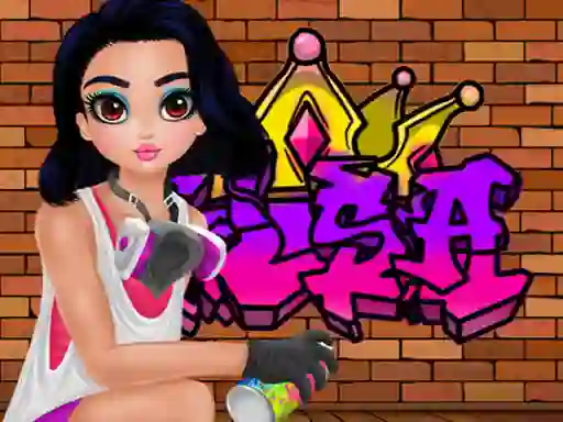 Princess Cool Graffiti — безплатна онлайн игра