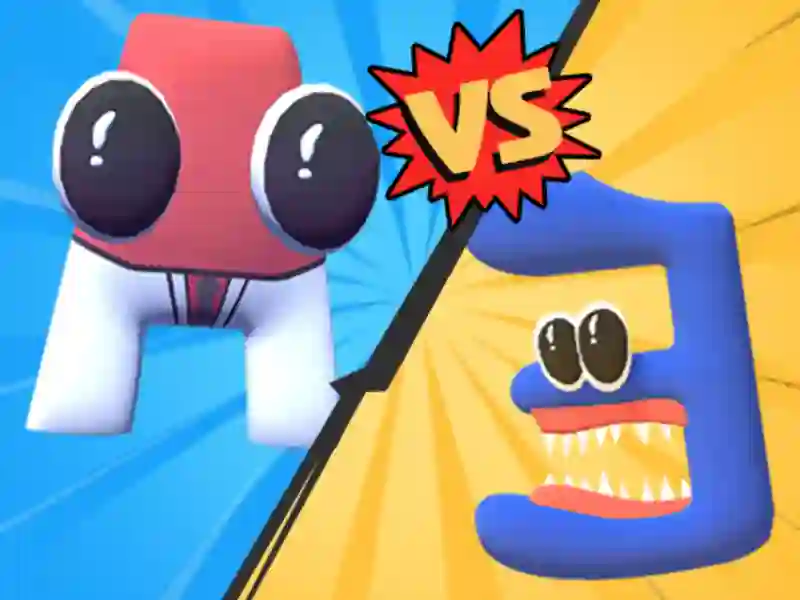 Merge Alphabet 3D — безплатна онлайн игра