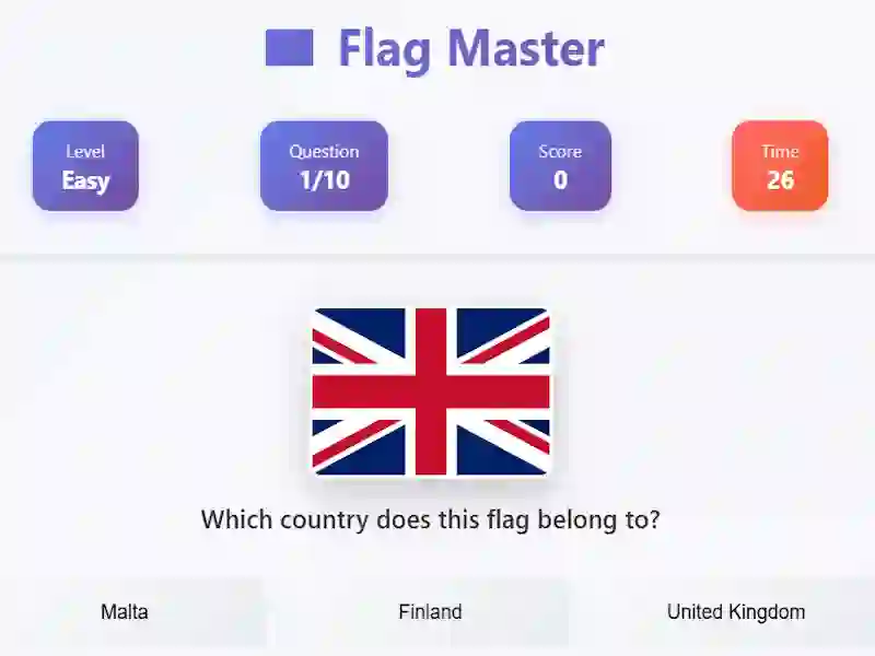 Flag Masters — безплатна онлайн игра