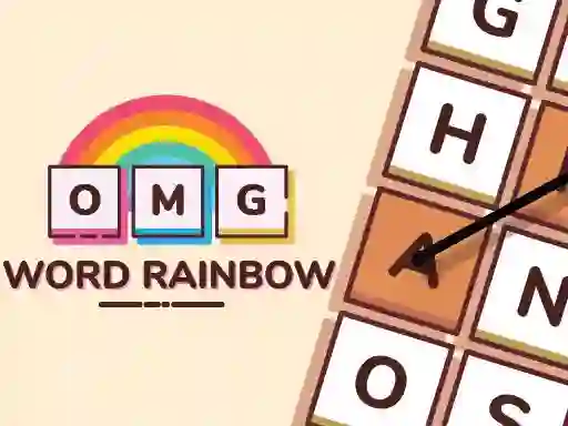 Omg Word Rainbow — безплатна онлайн игра