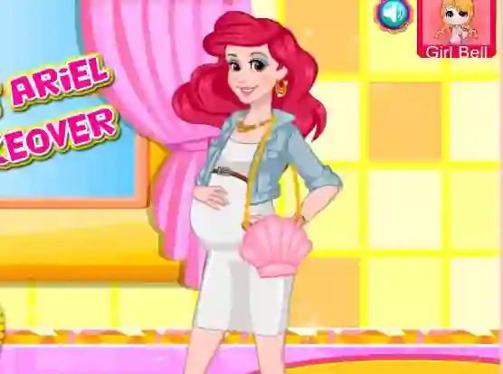 Pregnant Ariel Real Makeover — безплатна онлайн игра