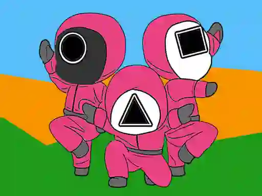 Squid Coloring Book — безплатна онлайн игра