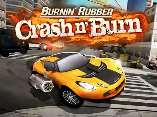 Burnin Rubber Crash n Burn — безплатна онлайн игра