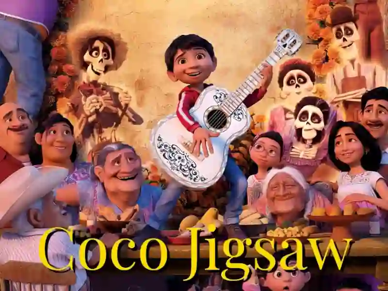 Coco Jigsaw — безплатна онлайн игра
