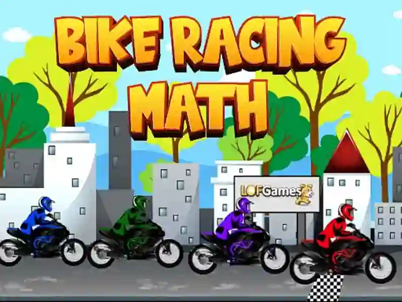 Bike Racing Math — безплатна онлайн игра